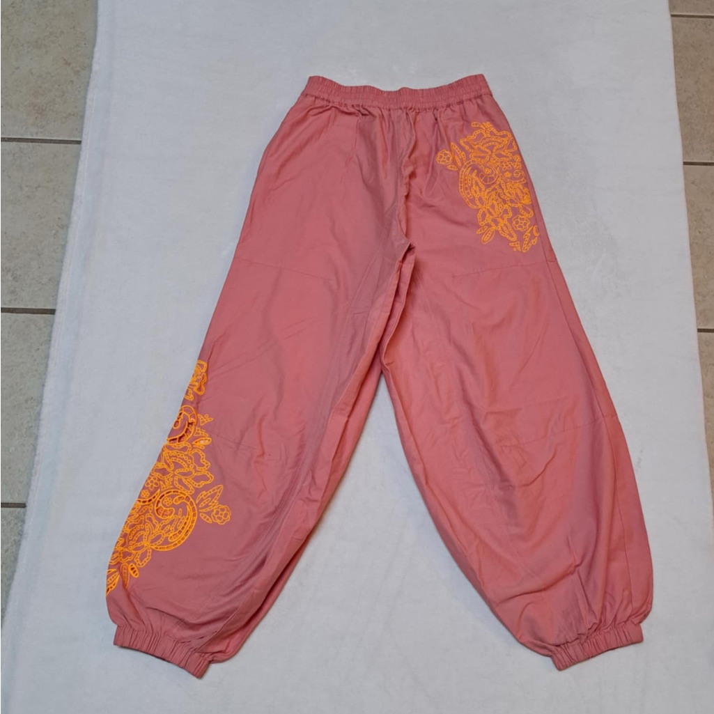 Free People Movement Embroidered Design Baggy Pull-On Pant - Women's Size Xs